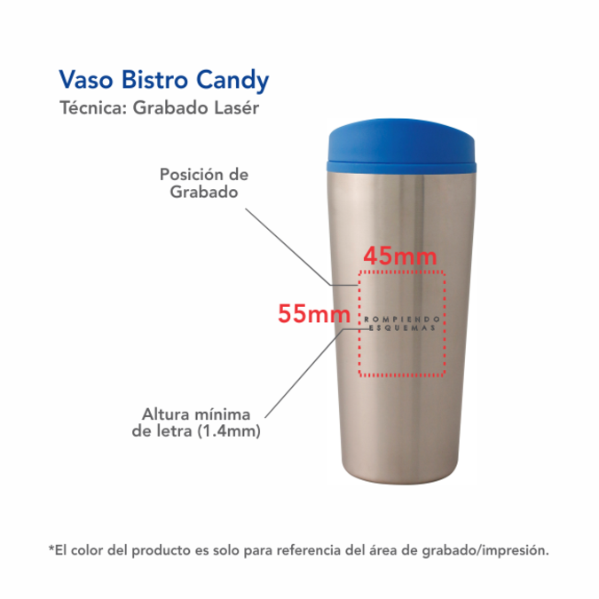VASO BISTRO CANDY (500 ML)