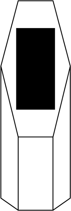 TROFEO DE CRISTAL DIAGONAL