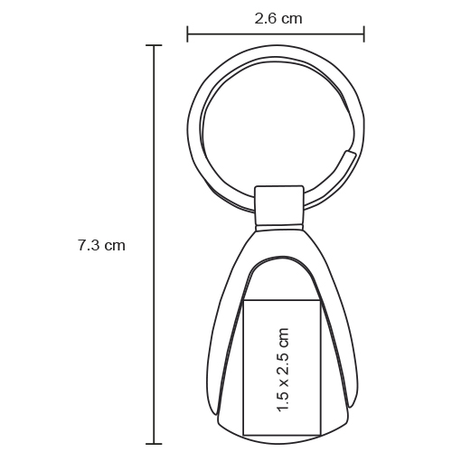 LLAVERO DROP
