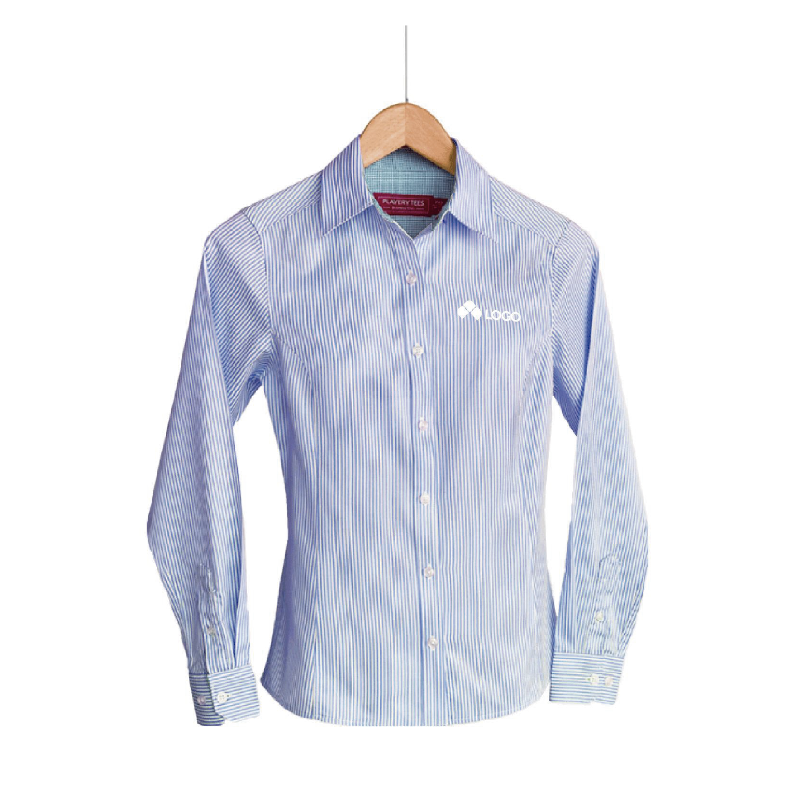 BLUSA MANGA LARGA CUADROS Y RAYAS DAMA PLAYERYTEES S-XL