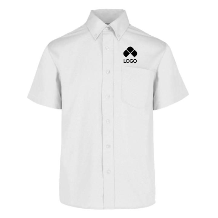 CAMISA YAZBEK DE GABARDINA MANGA CORTA PARA CABALLERO S-XL