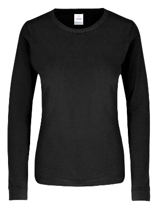 PLAYERA YAZBEK CUELLO REDONDO MANGA LARGA CON SILUETA PARA DAMA COLORES XS-XL