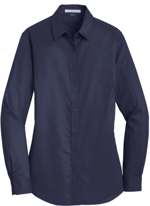CAMISA DE SARGA PORT AUTHORITY PARA MUJER SUPERPRO - SANMAR