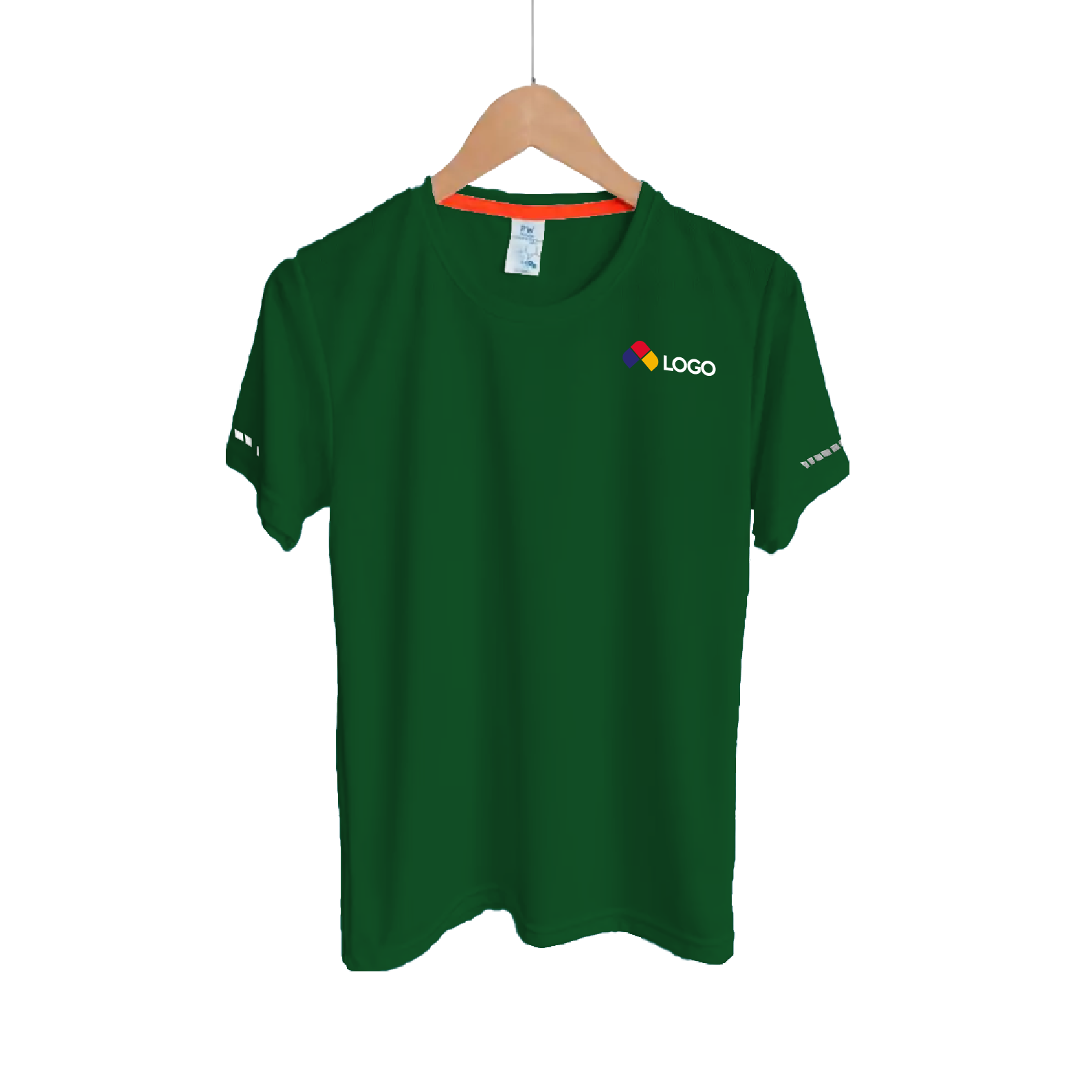 PLAYERA DEPORTIVA CUELLO REDONDO CABALLERO PLAYERYTEES COLORES S-XL