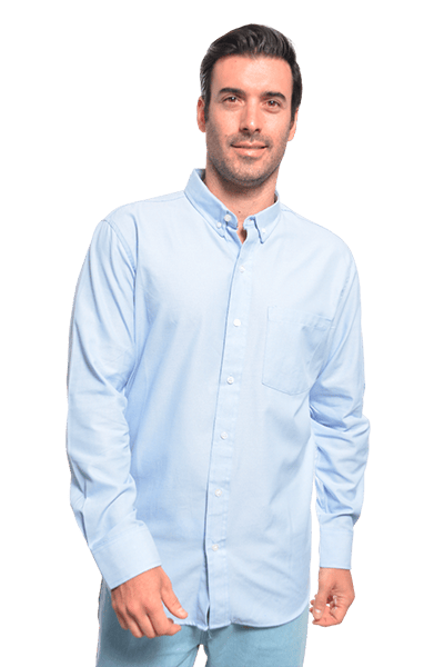 CAMISA PARA CABALLERO PREZENZA OXFORD