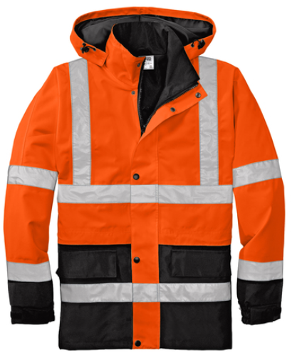 CORNERSTONE - PARKA IMPERMEABLE CLASE 3 ANSI 107 - SANMAR