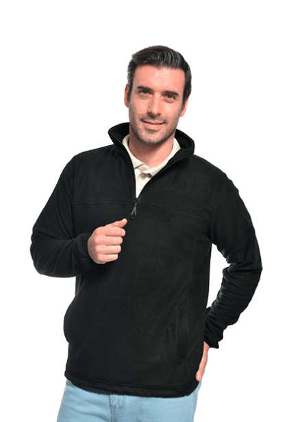 SUDADERA FLEECE UNISEX- PREZENZA