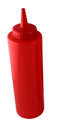 BOTELLA DISPENSADORA PLASTICO TRANSPARENTE 12 OZ - ALCO