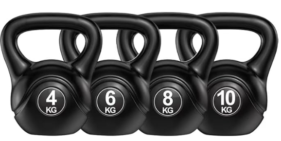 JUEGO DE PESAS RUSO - 4, 6, 8 Y 10 KG