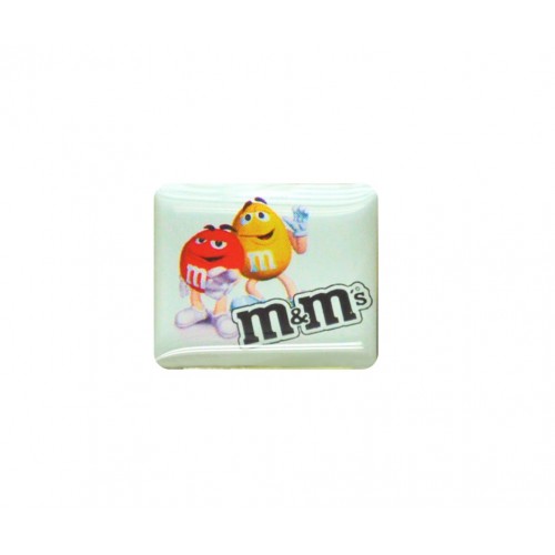 PIN METALICO CON  IMPRESION A COLOR RESINADO Y CON TACHUELA - IMAGEN LINE